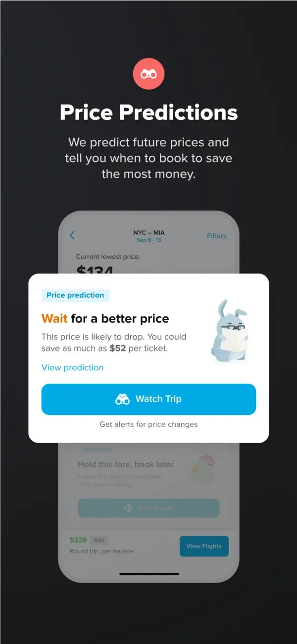 Hopper: Flights, Hotels & Cars screenshot 3
