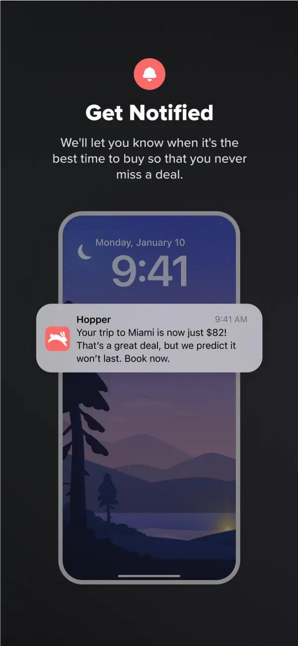Hopper: Flights, Hotels & Cars screenshot 4