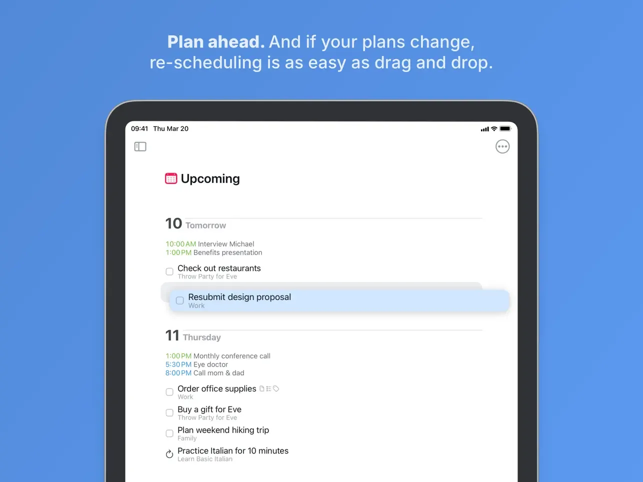 Things 3 for iPad screenshot 3