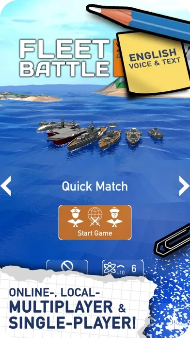 Fleet Battle: Sea Battle PvP screenshot 2
