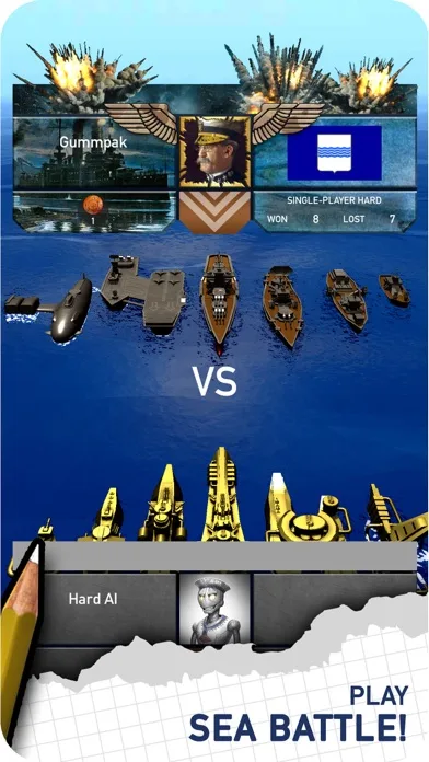 Fleet Battle: Sea Battle PvP screenshot 3