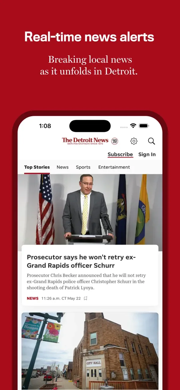 The Detroit News: Local News screenshot 1