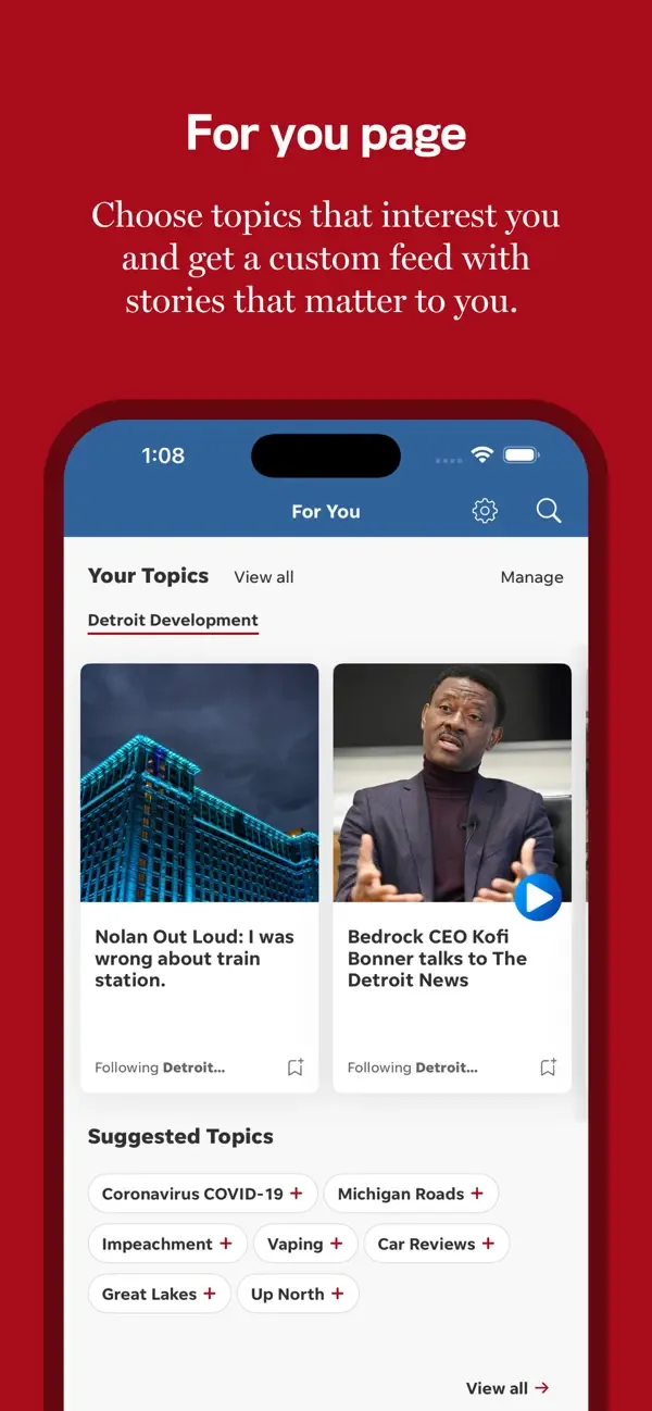 The Detroit News: Local News screenshot 2
