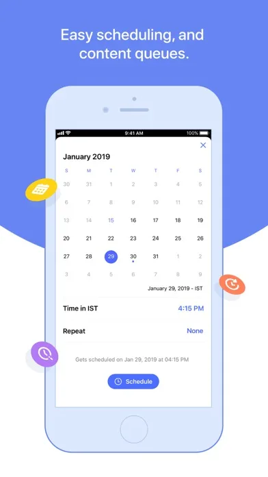 Zoho Social screenshot 2