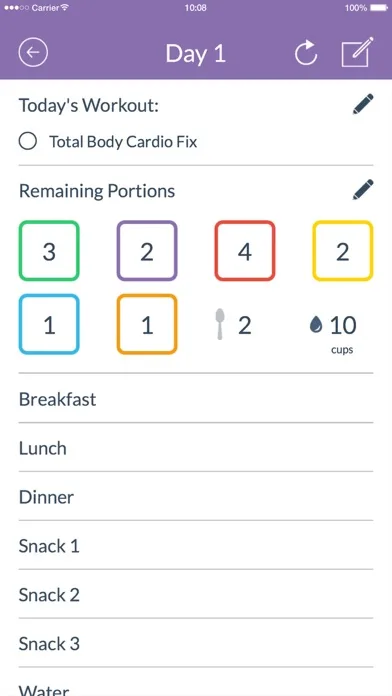 21 Day Fix® Tracker – Official screenshot 1