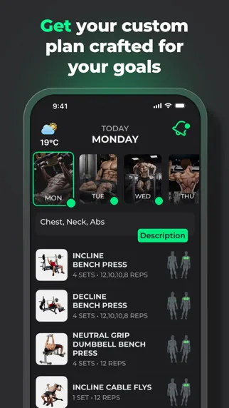 ProFit: Workout Planner screenshot 1