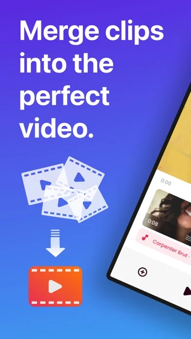 Video Merger □ Combine Videos screenshot 1