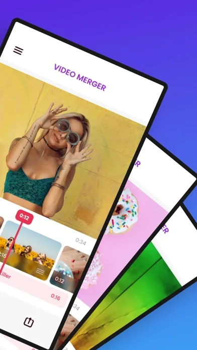 Video Merger □ Combine Videos screenshot 2