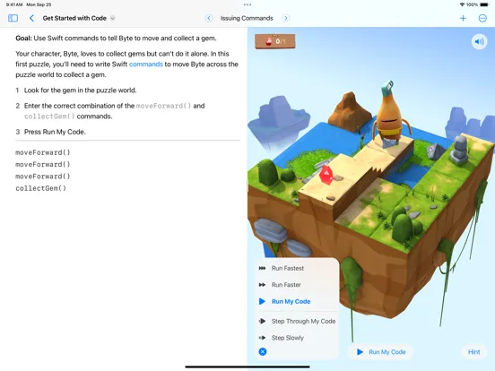 Swift Playground screenshot 1