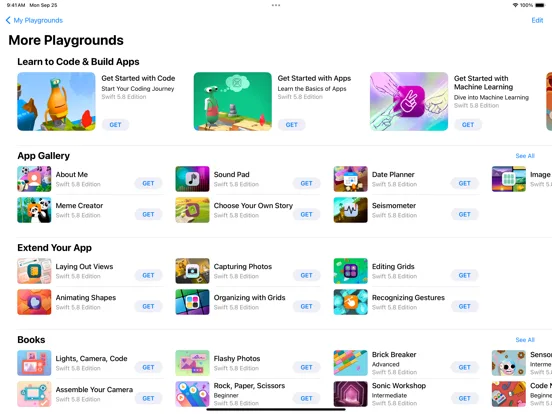 Swift Playground screenshot 2