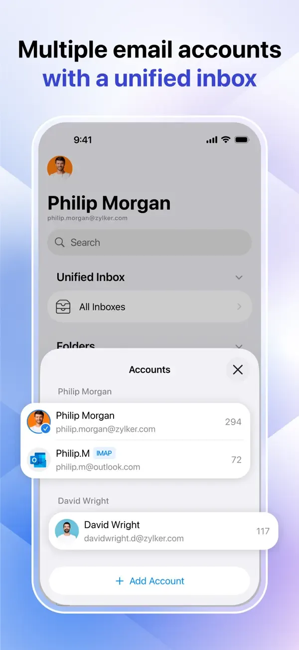 Zoho Mail - Email and Calendar screenshot 2