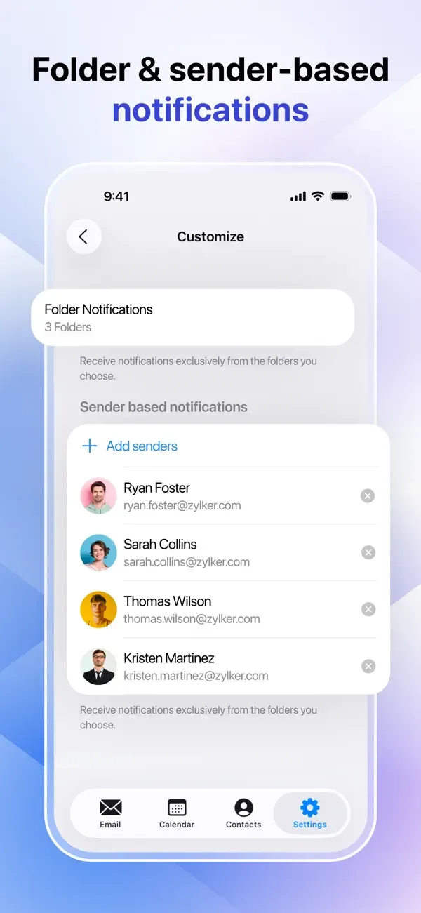 Zoho Mail - Email and Calendar screenshot 5