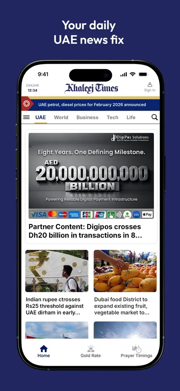 Khaleej Times: UAE, World News screenshot 4