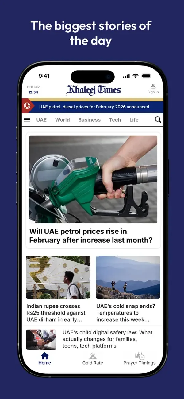 Khaleej Times: UAE, World News screenshot 5
