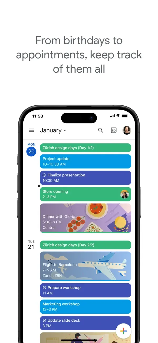 Google Calendar: Get Organized screenshot 1