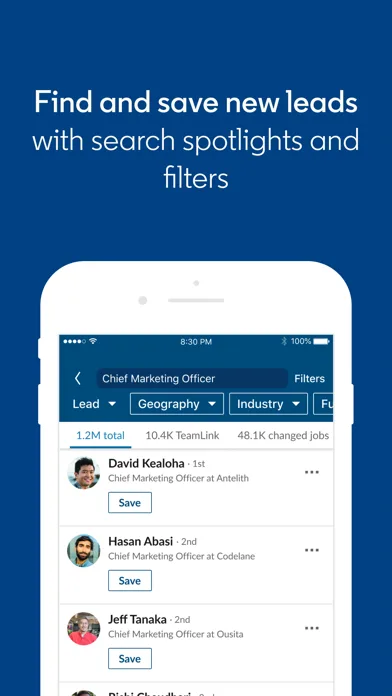 LinkedIn Sales Navigator screenshot 2