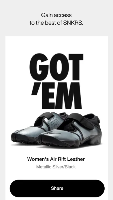 Nike SNKRS: Sneakers & Apparel screenshot 1