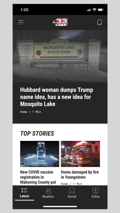 33 WYTV News screenshot 1