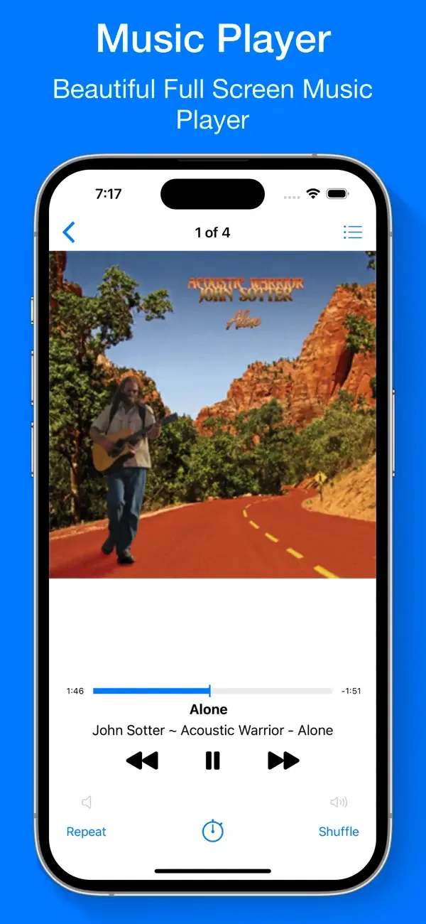 Cloud Music Player for Clouds screenshot 4