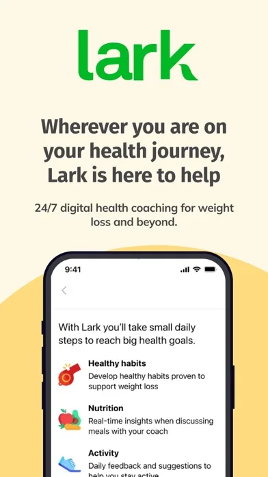 Lark Health screenshot 1