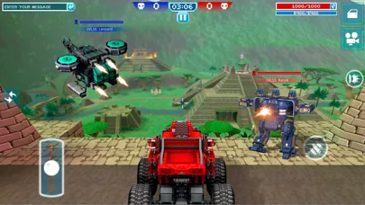 Blocky Cars - tank games screenshot 2