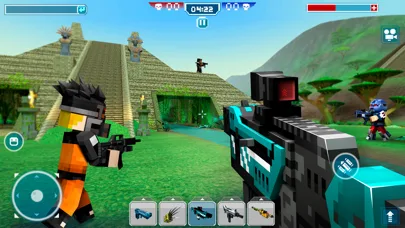 Blocky Cars - tank games screenshot 3