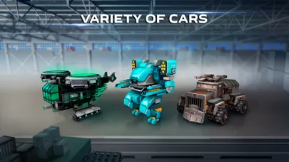 Blocky Cars - tank games screenshot 4