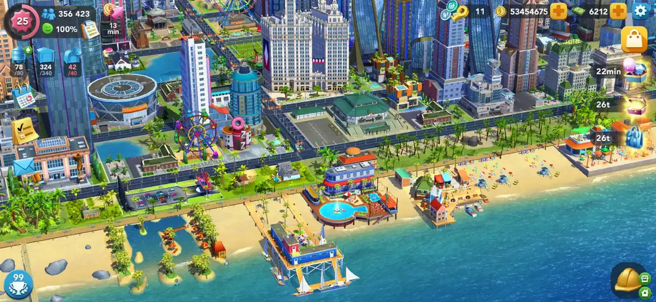 SimCity BuildIt screenshot 1