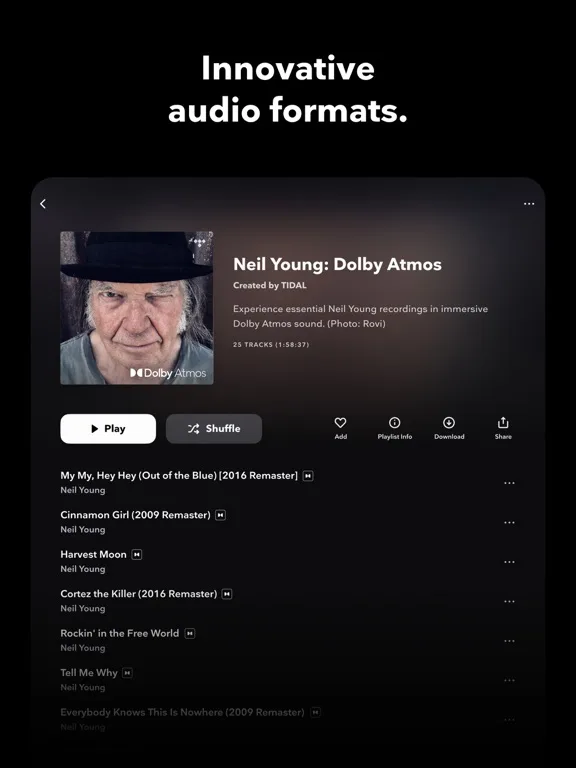 TIDAL Music: HiFi Sound screenshot 2