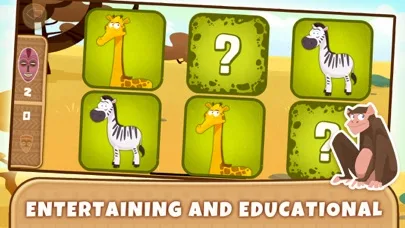 Africa Animals: Kids Games 2-5 screenshot 2