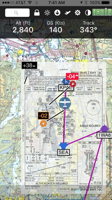 FlyQ+ EFB screenshot 1
