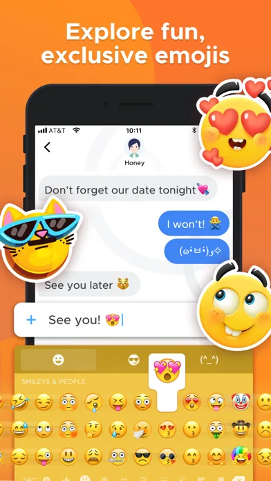 New Emoji & Fonts - RainbowKey screenshot 2