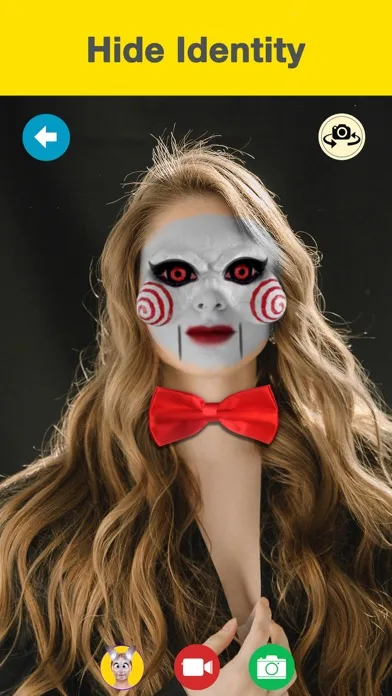 Anonymous Face Camera MaskMe screenshot 1