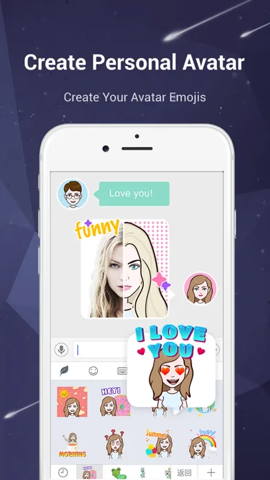 GO Keyboard-Emojis&Cool Themes screenshot 2