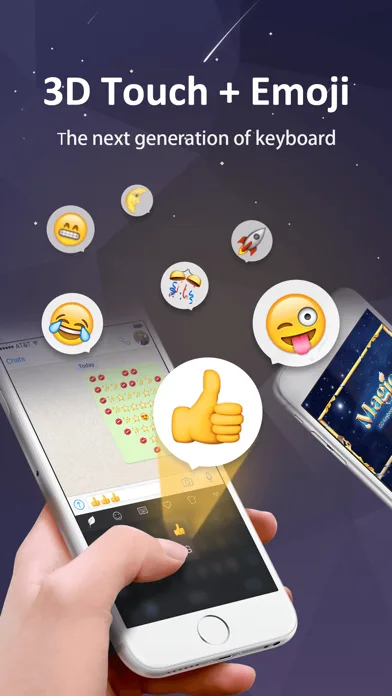 GO Keyboard-Emojis&Cool Themes screenshot 5