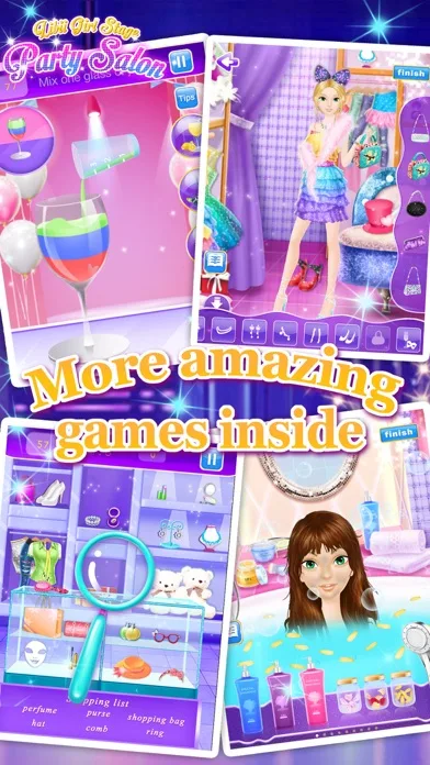 Party Salon - Girls Makeup & Dressup Games screenshot 5