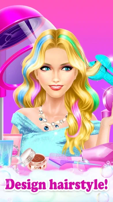Princess HAIR Salon: Spa Games screenshot 4
