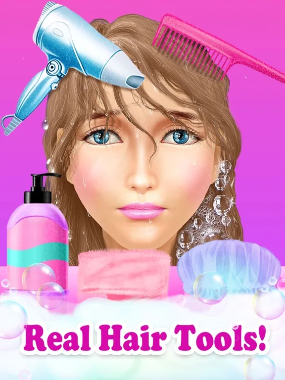 Princess HAIR Salon: Spa Games screenshot 5