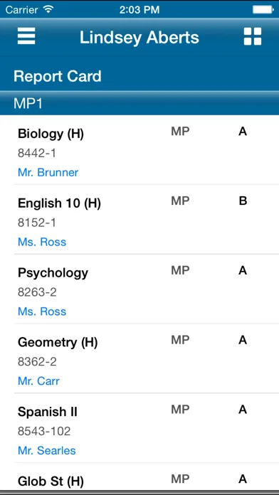 eSchoolPLUS Family screenshot 2