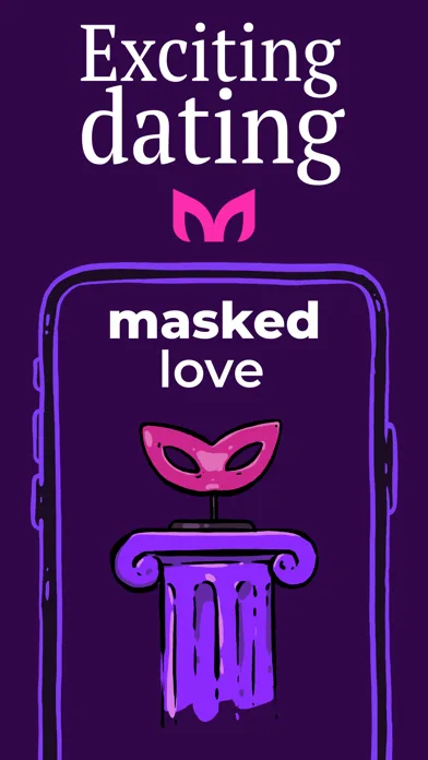Masked Love: chat & date app screenshot 1