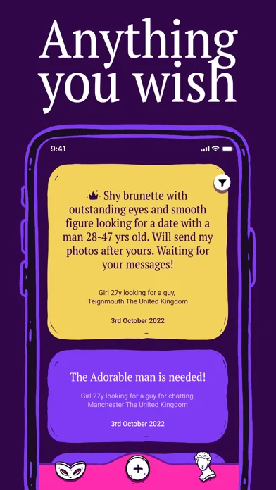 Masked Love: chat & date app screenshot 2