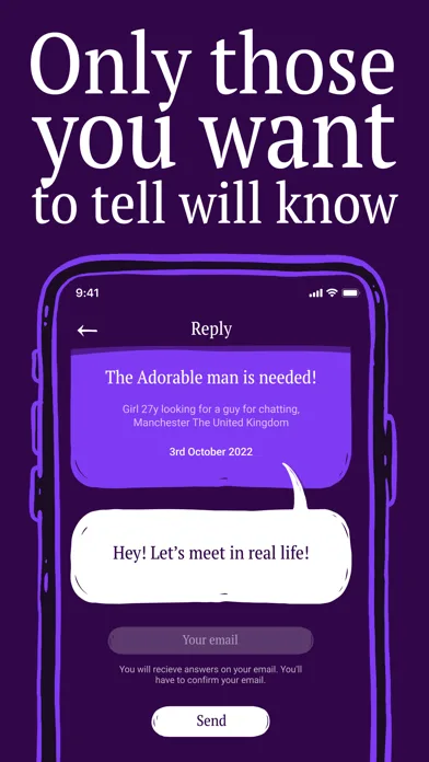 Masked Love: chat & date app screenshot 3
