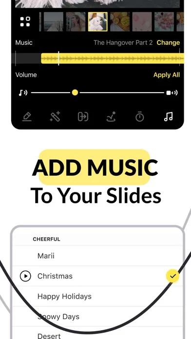 Slideshow Add Music to Photos screenshot 2