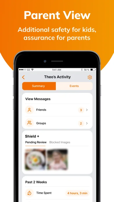Stars Messenger Kids Safe Chat screenshot 4