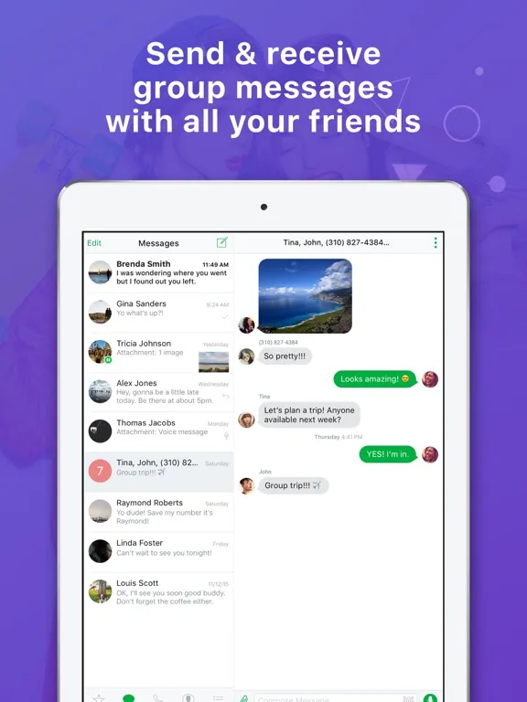 Nextplus: Private Phone Number screenshot 4