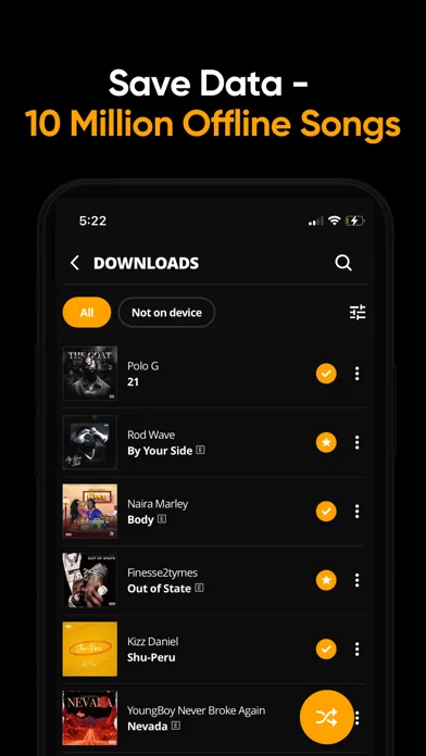 Audiomack - Play Music Offline screenshot 2
