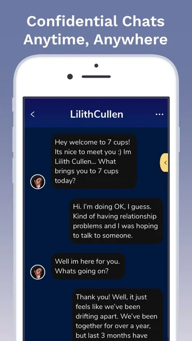 7 Cups: Online Therapy & Chat screenshot 4