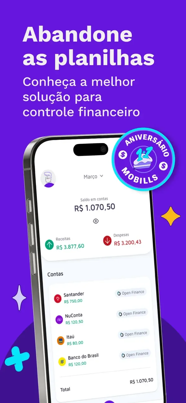 Mobills - Budget Planner screenshot 1