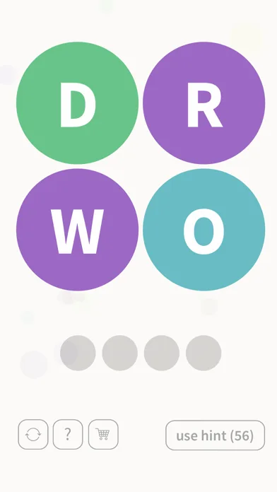 WordBubbles! screenshot 1