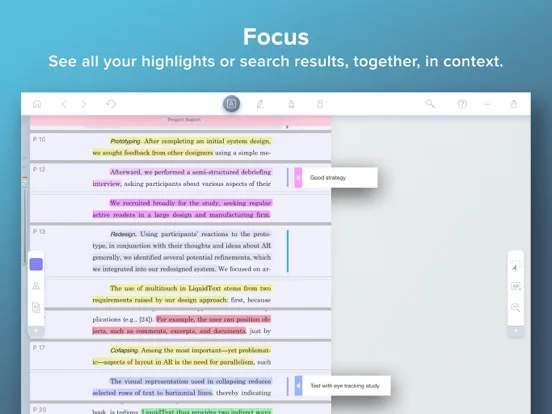 LiquidText screenshot 3